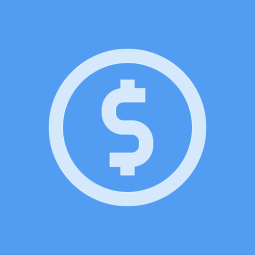 Dollar icon representing cost