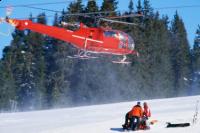 Helicopter arriving after ski accident - covered or not covered? Helicopter arriving after ski accident - covered or not covered?